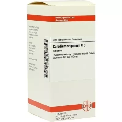 CALADIUM seguinum C 5 tabletter, 200 stk