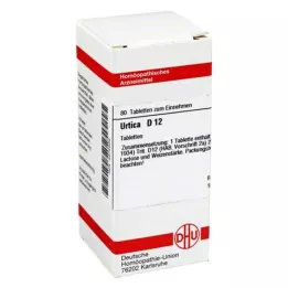 URTICA D 12 tabletter, 80 kapsler