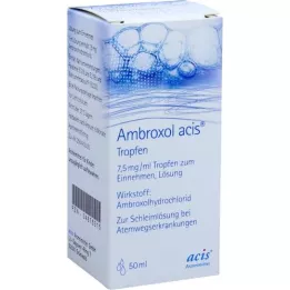 AMBROXOL acis-dråber, 50 ml