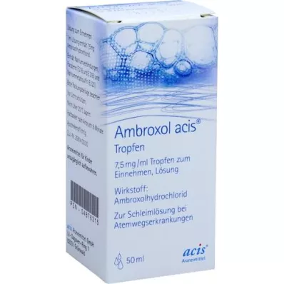 AMBROXOL acis-dråber, 50 ml