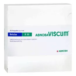 ABNOBAVISCUM Betulae D 30 ampuller, 48 stk
