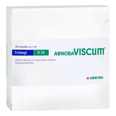 Abnobaviscum Crataegi D20 ampuller (48 stk)