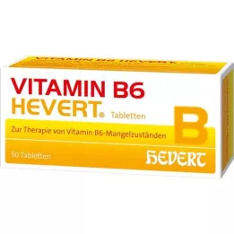 VITAMIN B6 HEVERT Tabletter, 50 stk