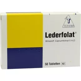 LEDERFOLAT Tabletter, 50 stk