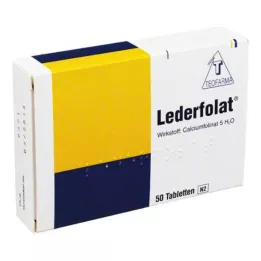 LEDERFOLAT Tabletter, 50 stk