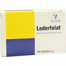 LEDERFOLAT Tabletter, 100 stk