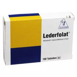 Læderfolattabletter, 100 stk