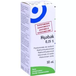 HYABAK Øjendråber, 10 ml