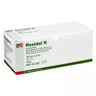 Rosidal K bandage 12cmx5m, 10 stk
