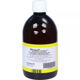 RIVANOL Opløsning 0,1%, 500 ml