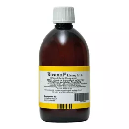 RIVANOL Opløsning 0,1%, 500 ml