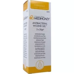 MEDIHONEY Antibakteriel sårgel, 5X20 g