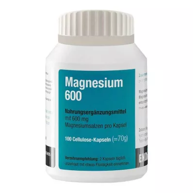 MAGNESIUM 600 kapsler, 100 stk