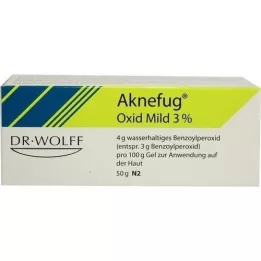 AKNEFUG oxid mild 3% gel, 50 g