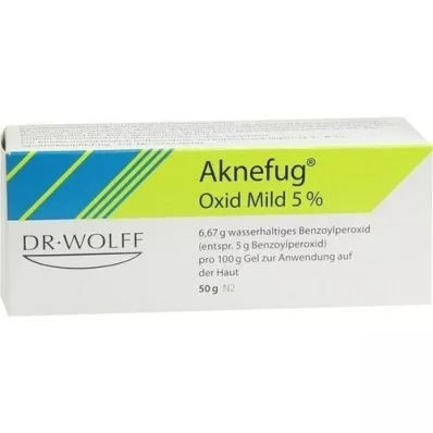 AKNEFUG oxid mild 5% gel, 50 g