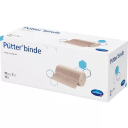 PÜTTER Bandage 10 cmx5 m, 10 stk