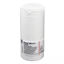 KREON 25.000 Hårde kapsler med enterisk coatede pellets, 200 stk