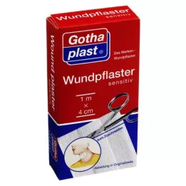 GOTHAPLAST Sårgips følsom 4 cmx1 m skåret, 1 stk