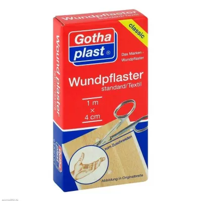 GOTHAPLAST Sårgips stand.4 cmx1 m skåret, 1 stk
