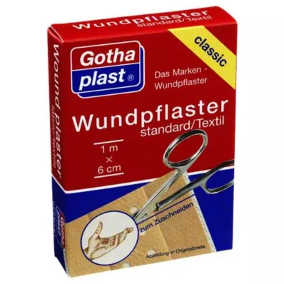 GOTHAPLAST Sårgips stand.6 cmx1 m skåret, 1 stk