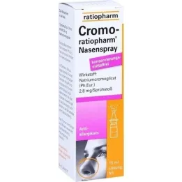 CROMO-RATIOPHARM Næsespray uden konserveringsmiddel, 15 ml