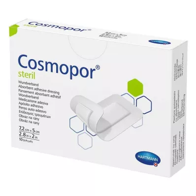 COSMOPOR Steril sårforbinding 5x7,2 cm, 10 stk COSMOPOR Steril sårforbinding 5x7,2 cm, 10 stk