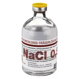 NATRIUMCHLORID Bæreopløsning Injektionsopløsning, 100 ml