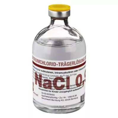 NATRIUMCHLORID Bæreopløsning Injektionsopløsning, 100 ml