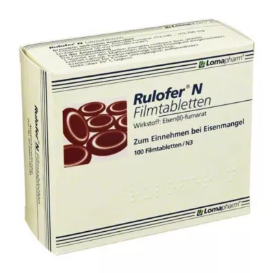 RULOFER N Filmovertrukne tabletter, 100 stk