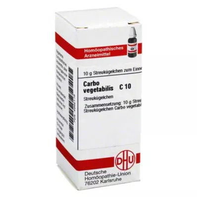 DHU Carbo vegetabilis C 10 kugler, 10 g