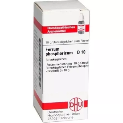 FERRUM PHOSPHORICUM C 10 kugler, 10 g