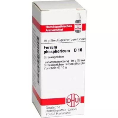 DHU Ferrum phosphoricum C 10 kugler, 10 g