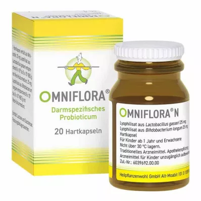 OMNIFLORA N Hårde kapsler, 20 stk OMNIFLORA N Hårde kapsler, 20 stk