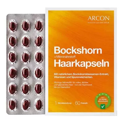 BOCKSHORN+Mikronæringsstof-hårkapsler Tisane plus, 60 stk