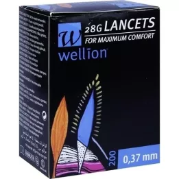 WELLION Lancetter 28 G, 200 stk