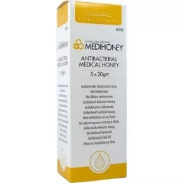 MEDIHONEY Antibakteriel medicinsk honning, 5X20 g
