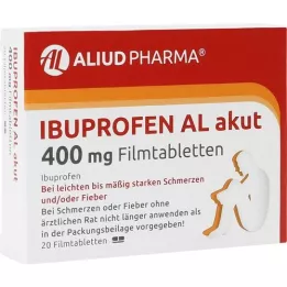 IBUPROFEN AL akut 400 mg filmovertrukne tabletter, 20 stk