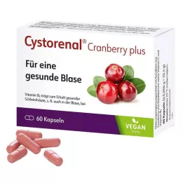 CYSTORENAL Tranebær plus kapsler, 60 kapsler