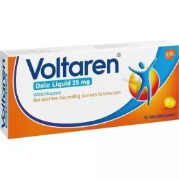 VOLTAREN Dolo Liquid 25 mg bløde kapsler, 10 stk