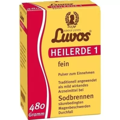 LUVOS Helbredende ler 1 fin, 480 g