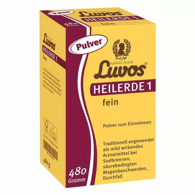 LUVOS Helbredende ler 1 fin, 480 g