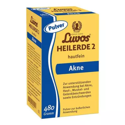 LUVOS Healing clay 2 skin-fine, 480 g