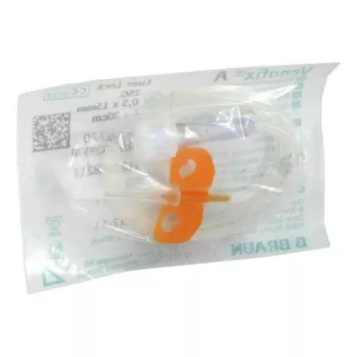 VENOFIX A Venepunktur Best.25 G 0.5 mm orange, 1 stk