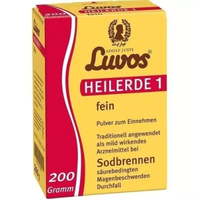 LUVOS Helbredende ler 1 fin, 200 g