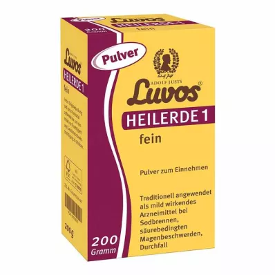 LUVOS Helbredende ler 1 fin, 200 g LUVOS Helbredende ler 1 fin, 200 g