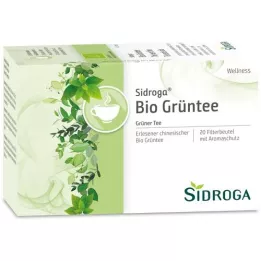 SIDROGA Wellness filterpose til grøn te, 20X1,7 g