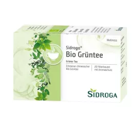 SIDROGA Wellness filterpose til grøn te, 20X1,7 g