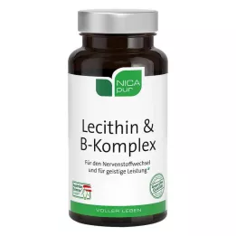 NICAPUR Lecitină B Complex Capsule, 60 Capsule