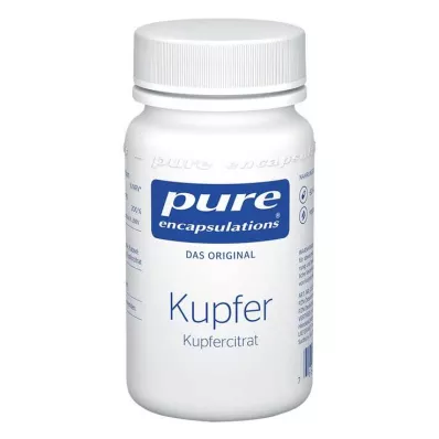 PURE ENCAPSULATIONS Kobber Kobber Citrat Kapsler, 60 Kapsler