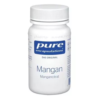 PURE ENCAPSULATIONS Mangan Mangancitratkapsler, 60 kapsler